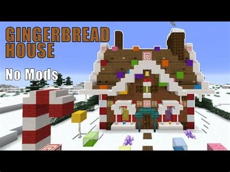 Image result for Gingerbread House Tutorial Minecraft
