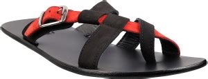 METRO Men Sandals - Buy 67,Black-Red Color METRO Men Sandals Online at ...