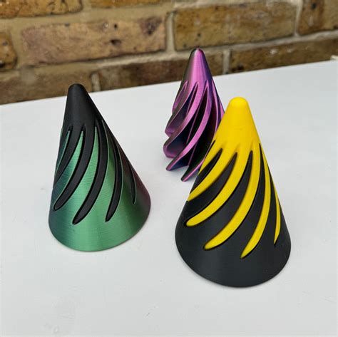 Amazing Infinite Spiral Cone Fidget Toy 3d Printed - Etsy