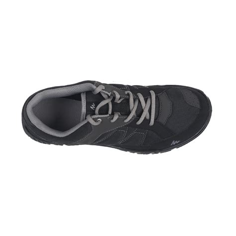 Buy Men's NH100 Hiking boots - Black Online | Decathlon