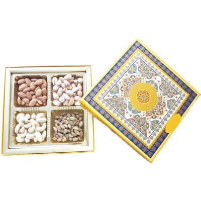 Buy Blasta Yellow Art Dry Fruit Gift STM268X8 Online | All India ...