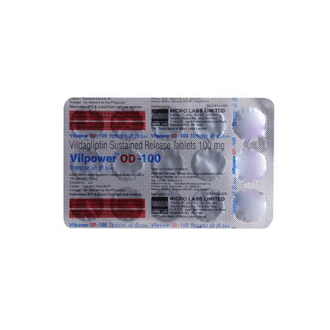 Vilpower OD-100 Tablet 15's Price, Uses, Side Effects, Composition ...
