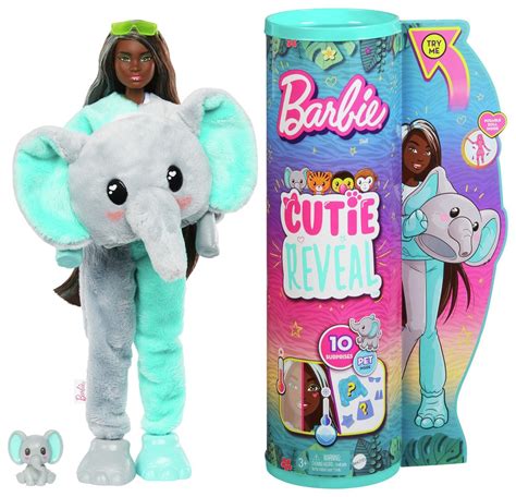 Barbie Cutie Reveal Doll with Plush Elephant Costume review | 9.2 / 10