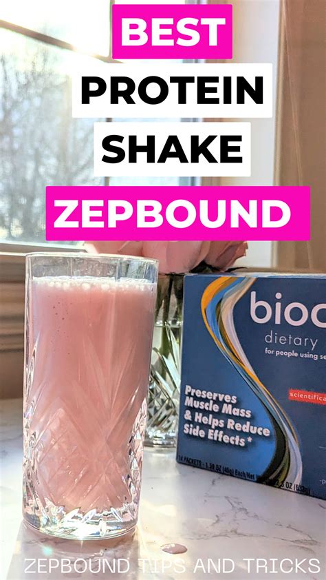 Zepbound Diet Best Protein Shake | Zepbound Tips And Tricks For Mounjaro Diet Meal Plans Protein ...