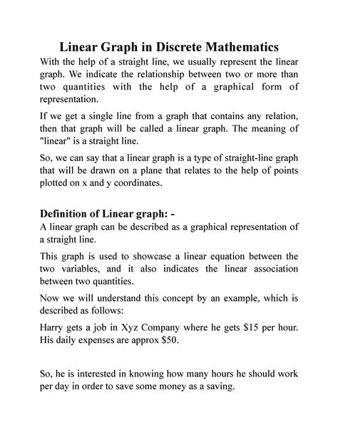 Linear Graph and Difference between Linear and Non-Linear equations ...