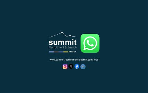 Summit Recruitment Whatsapp Job Alerts - Channel - Summit Recruitment & Search