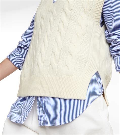 Polo Ralph Lauren - Cable-knit sweater vest Polo Ralph Lauren