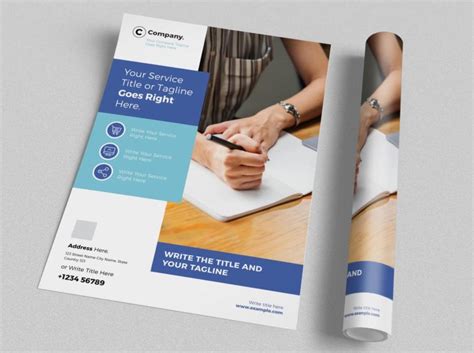 InDesign Flyer 的图像结果