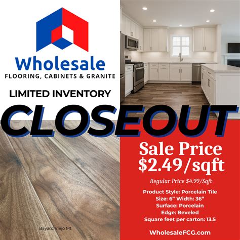Closeout: Bayard Viejo Mt – Porcelain Tile /$2.49 sf - Wholesale ...