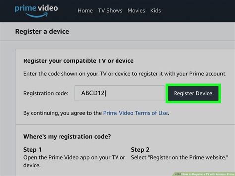 Image result for Prime Video Code for TV