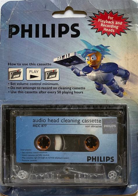 Philips HCC 877 Audio Cassette Head Cleaner – vintagestore.in