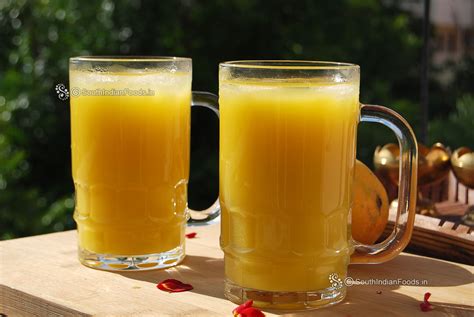 Mango Frooti-How to make at home-Step by step photos
