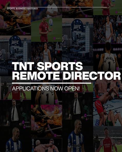 🎥 TNT Sports U.S. is currently hiring a Director for its remote ...