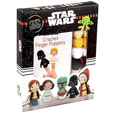 Buy Star Wars Crochet Finger Puppets Crochet Kits Paperback – April 28 ...