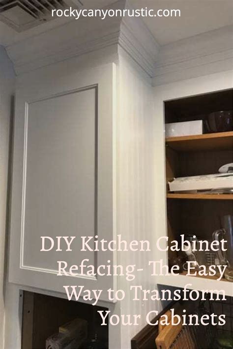Image result for Kitchen Cabinet Refacing DIY