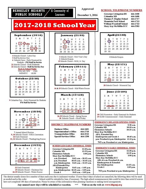 Berkeley County Calendar - Printable And Enjoyable Learning
