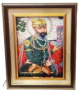 ARTHUB Guru Teg bahadur ji Light vali photo sis ganj vala saroop, with ...