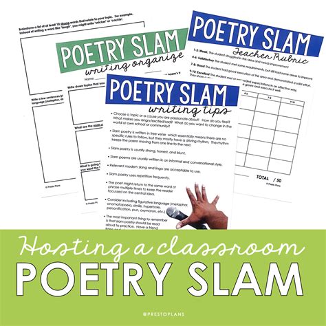 How To Write A Slam Poem For School