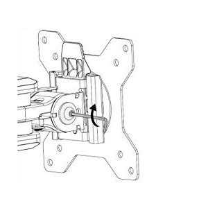amazon basics Monitor Stand, Height Adjustable Arm Mount- Steel ...