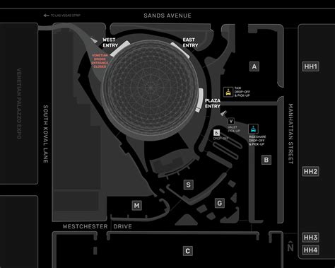 Maps | Las Vegas Shows, Concerts, & Events | Sphere