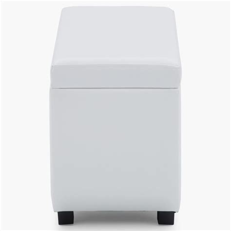 Buy Leather Wave Ottoman from Home Centre at just INR 2950.0