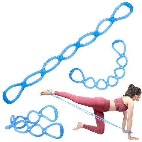 Proberos®7-Loop Bands for Workout, Yoga Belt for Stretching Back ...