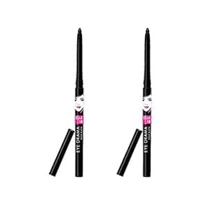 Buy Elle 18 Kajal Pencil Love Combo - Black (Pack Of 2) Matte Finish ...