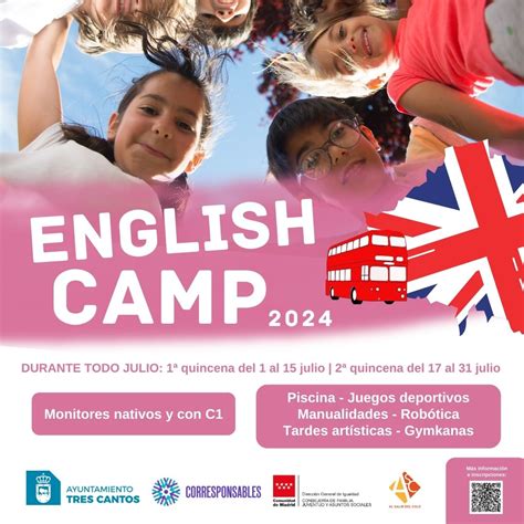 ENGLISH CAMP TRES CANTOS – Al Salir del Cole | Actividades Centros Educativos y Campamentos