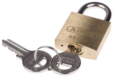 XR0060 30 ABUS | ABUS Key Weatherproof Brass, Steel Padlock, 5mm ...