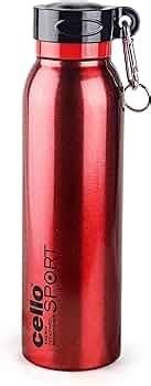 Cello Beatle Stainless Steel Double Walled Water Bottle, Hot and Cold ...