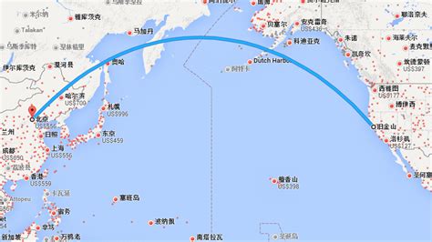 北京到美国航线北京到美国飞机票价格表2022已更新今日更新