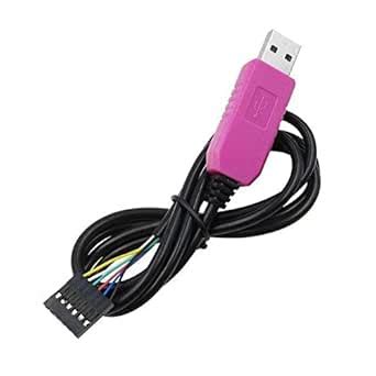 PL2303HXD 6Pin USB TTL RS232 Convert Serial Cable : Amazon.in ...
