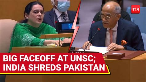 India SHREDS Pak At UNSC; Indian Envoy 'EXPOSES' Asim Munir's Lashkar ...