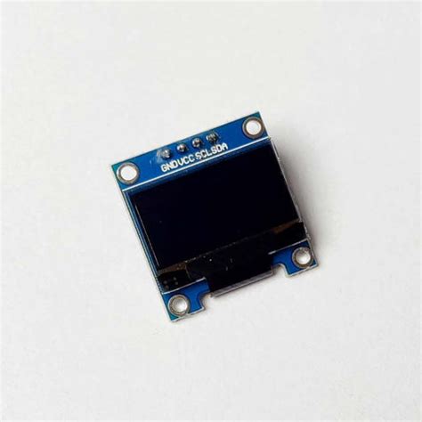 OLED Display 0.96 Inch I2C Interface - Buy 4 Pin Blue SSD1306 OLED ...