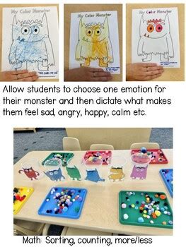 Image result for Color Monster Activities