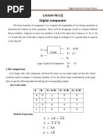Image result for Implement 2-Bit Comparator Using 1 Bit Comparator
