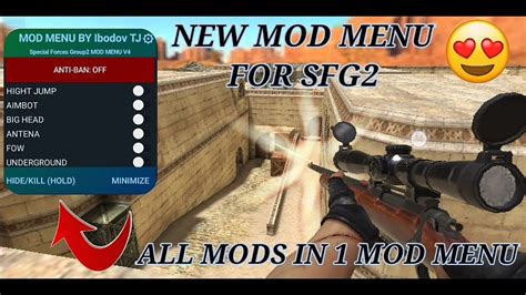 Rezultat imagine pentru SFG 2 Mod Menu