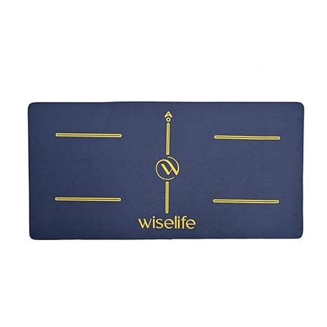 WiseLife Yoga Cushion Pad - Navy Blue | Elbow & Knee Pad | 24x12 inches ...