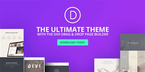 Divi. The Ultimate WordPress Theme And Visual Page Builder - YouTube