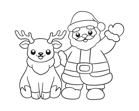Christmas Drawing Outline