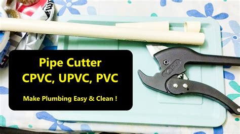 Image result for How to Use PVC Pipe Cutter