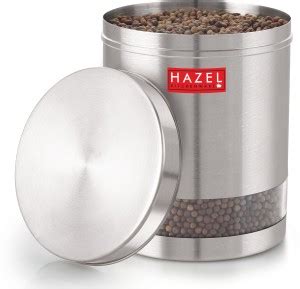 HAZEL Steel Grocery Container - 2500 ml Price in India - Buy HAZEL ...