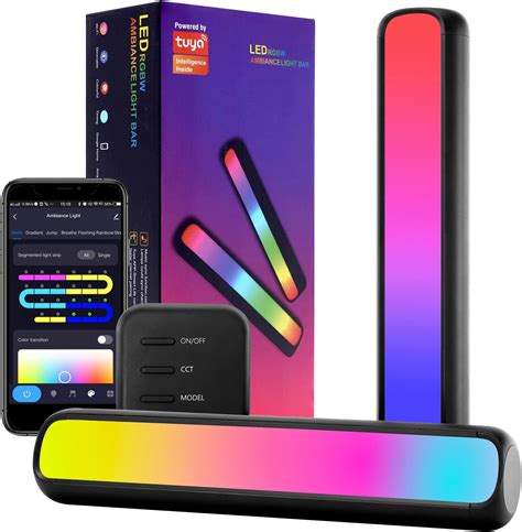 Sylstar Smart LED Light Bars with 20 Scene Modes, India | Ubuy