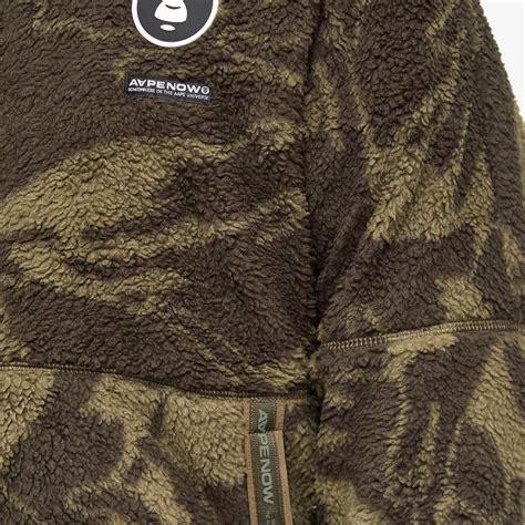 AAPE AAPE Now Fleece Jacket Camo | END. (GB)