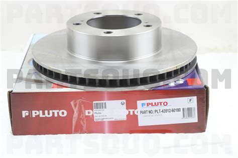 4351260180 Toyota DISC, FRONT, Price: 119.66$, Weight: 11.35kg ...