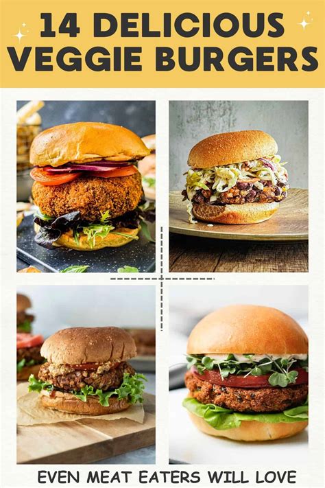 14 Irresistible Veggie Burgers Even Meat-Eaters Will Love