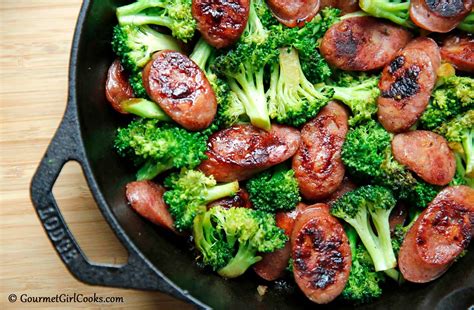 Sausage & Broccoli Low Carb Recipe
