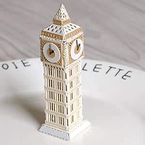 3D Laser Paper Craft Mini 3D Model - Big Ben Model Paper Folding Craft ...