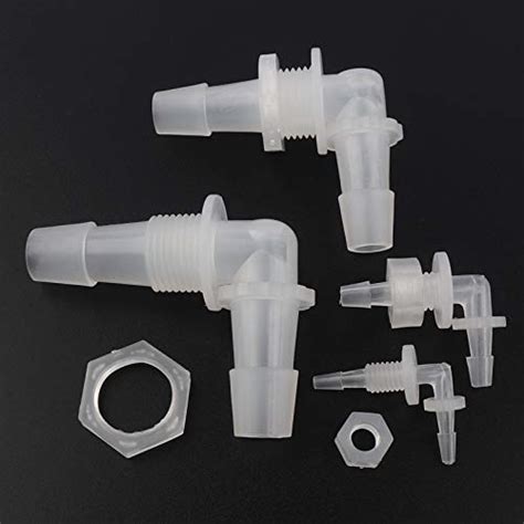 Generic 5pcs/lot Elbow Connectors Hex Nut Aquarium Fish Tank Air Pump ...