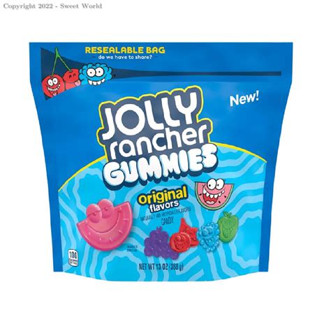 010700858825 - Jolly Rancher Gummies, Original Gummies, Bag 13oz